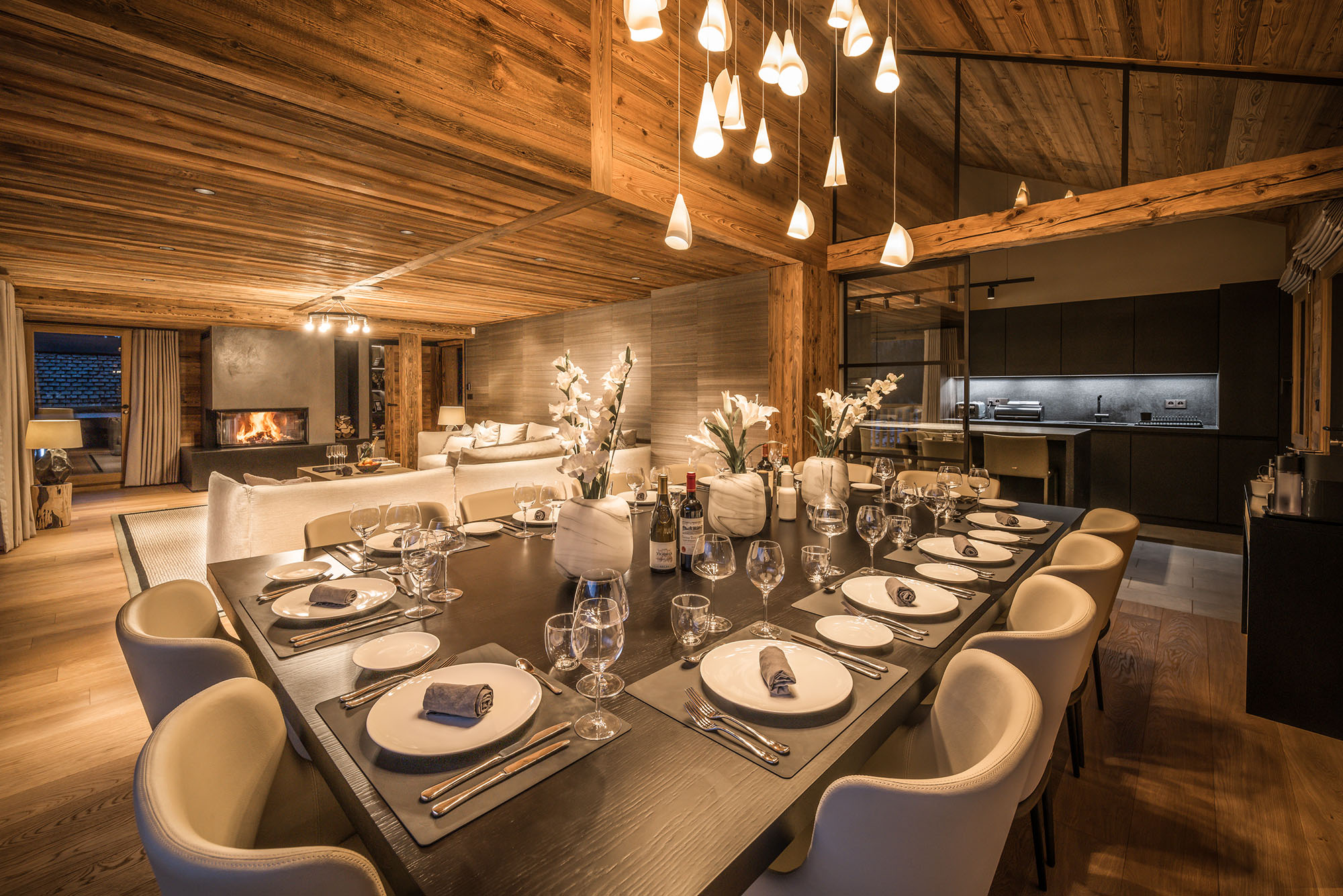 A 5 * chalet in harmony with its surroundings